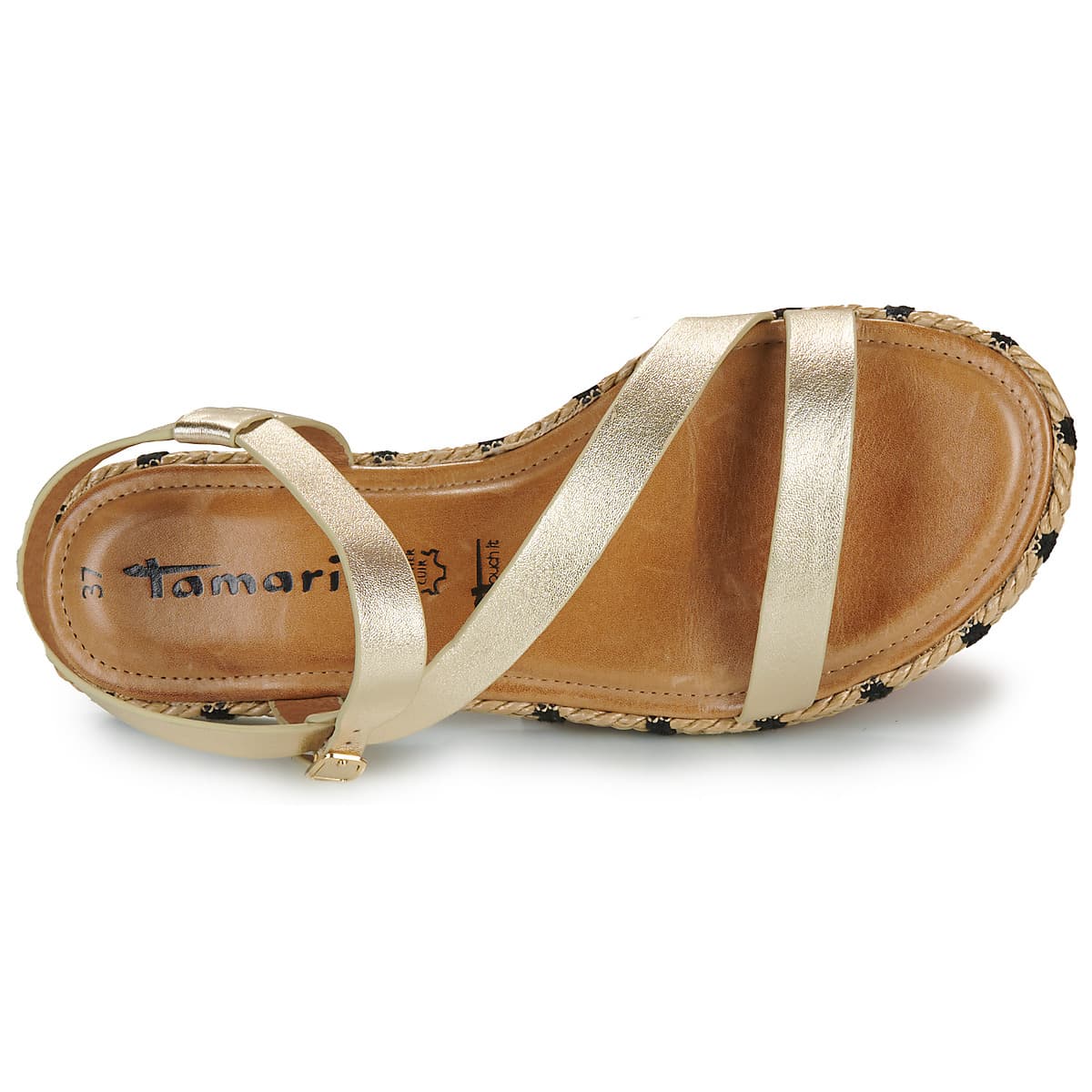 Women's Sandals Tamaris Gold
