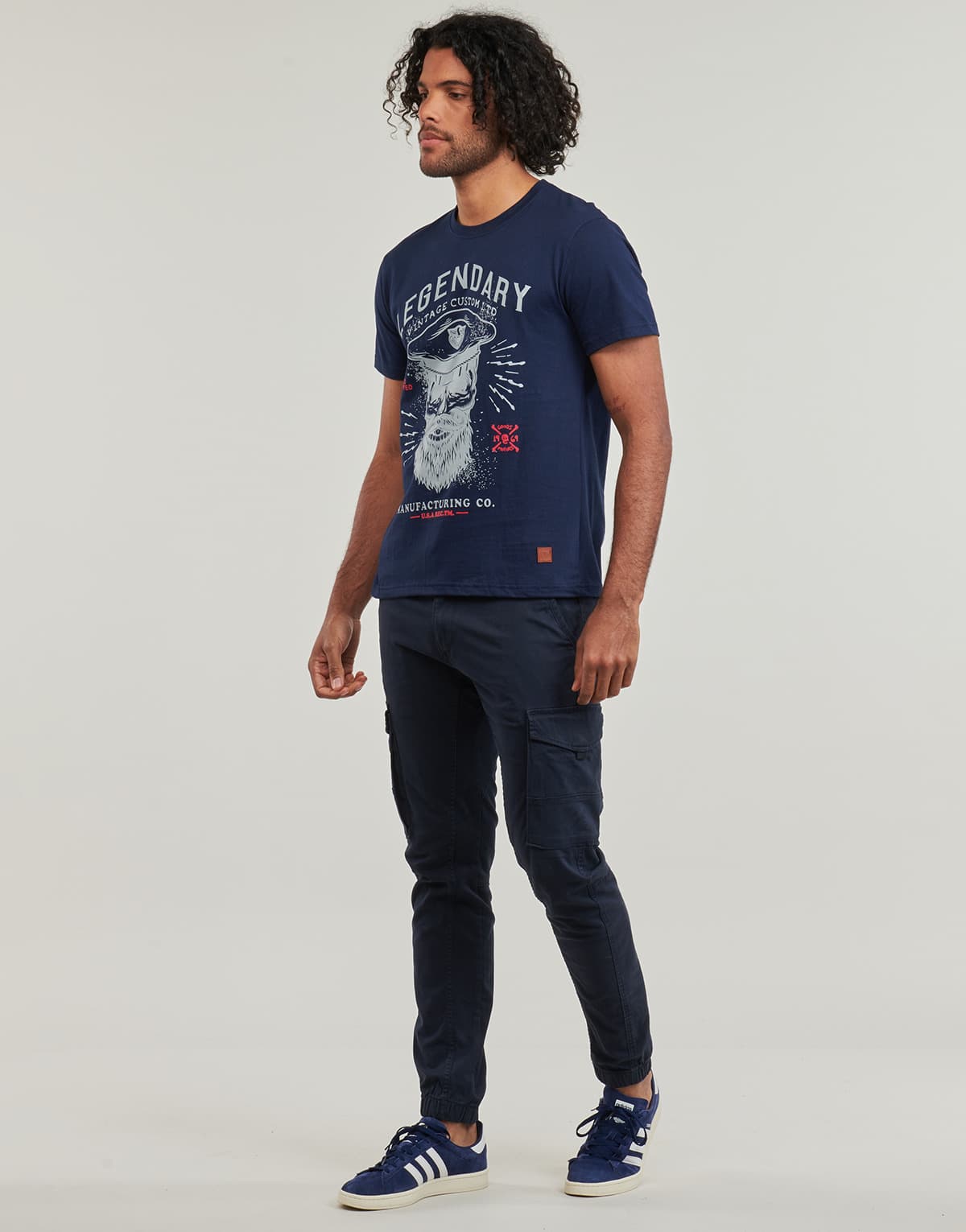 Men's T-Shirts Yurban Blue