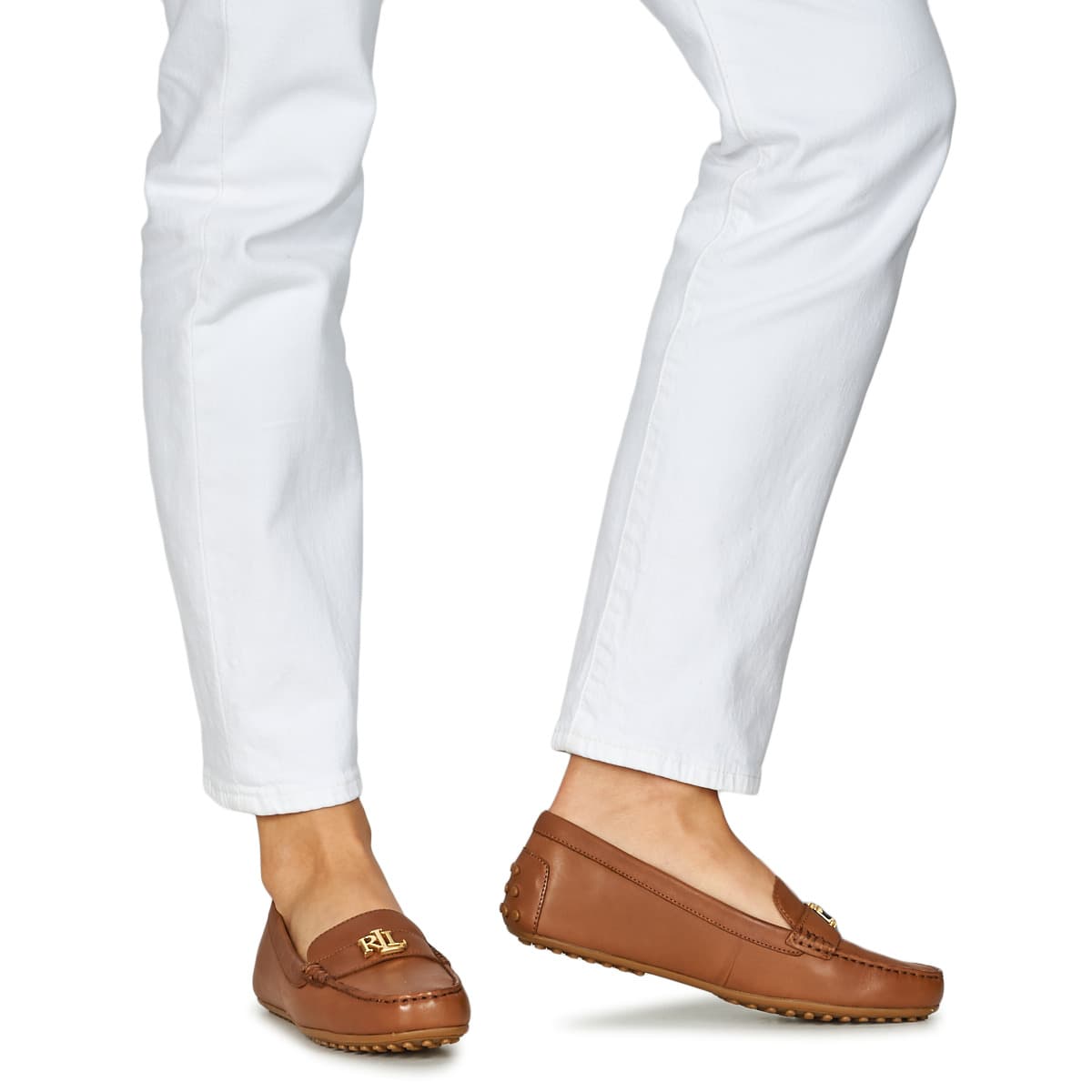 Women's Loafers Lauren Ralph Lauren Brown