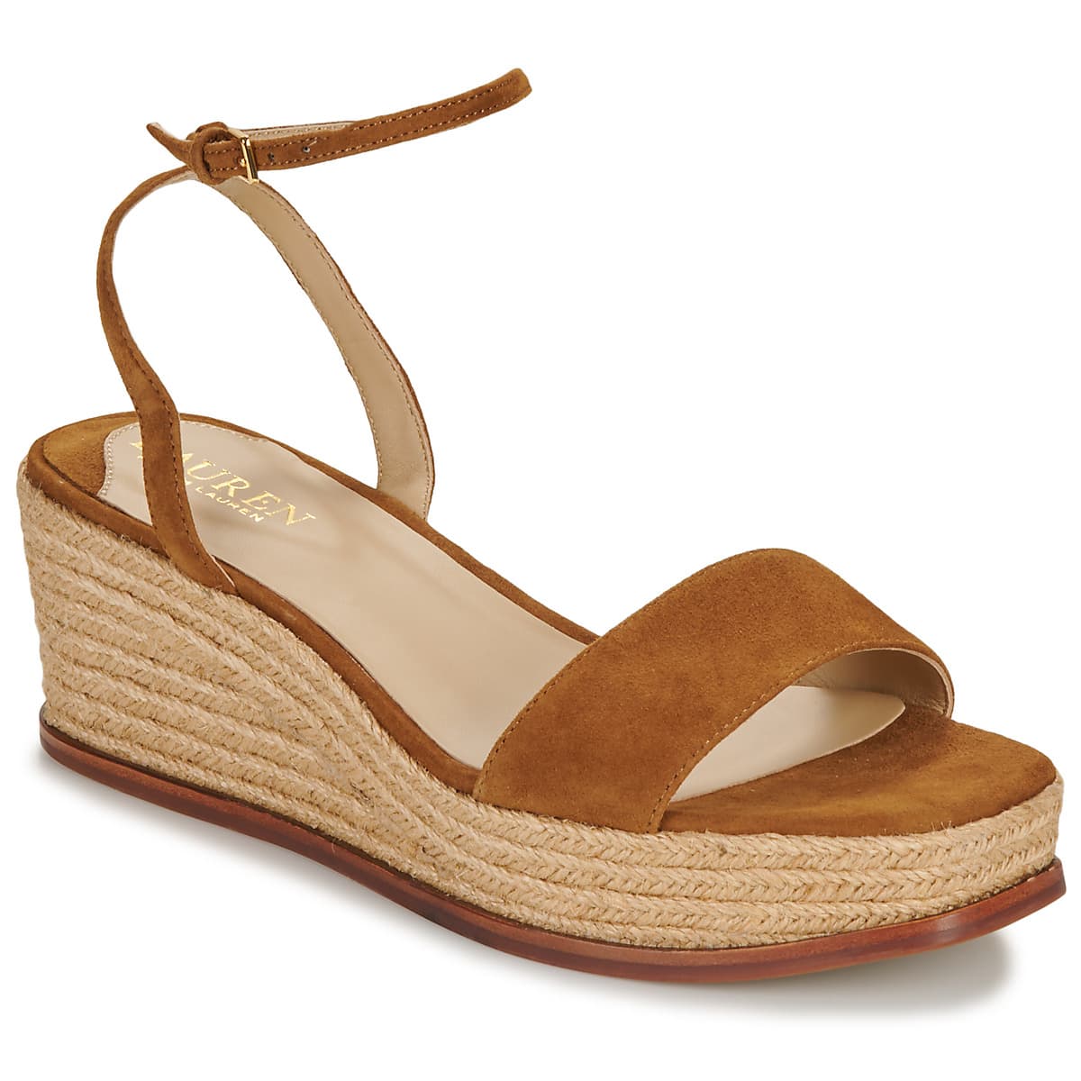 Σανδάλια με πλατφόρμα Lauren Ralph Lauren LEONA-ESPADRILLES-WEDGE