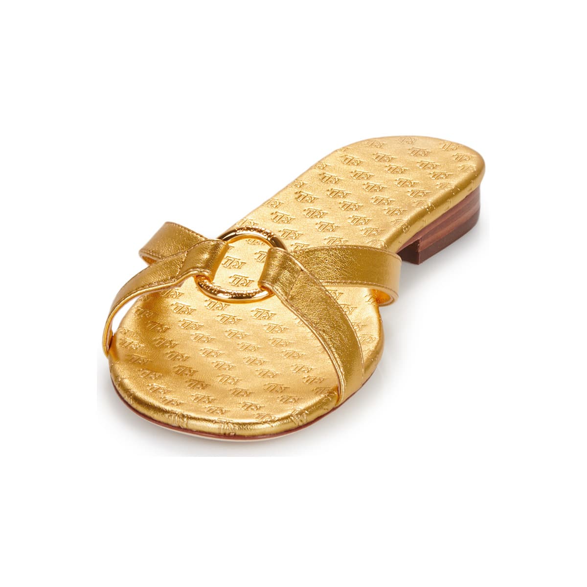 Women's Mules Lauren Ralph Lauren Gold