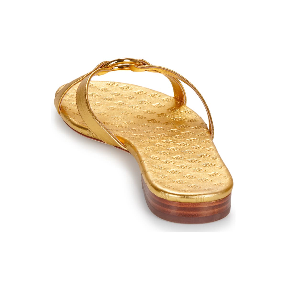 Women's Mules Lauren Ralph Lauren Gold