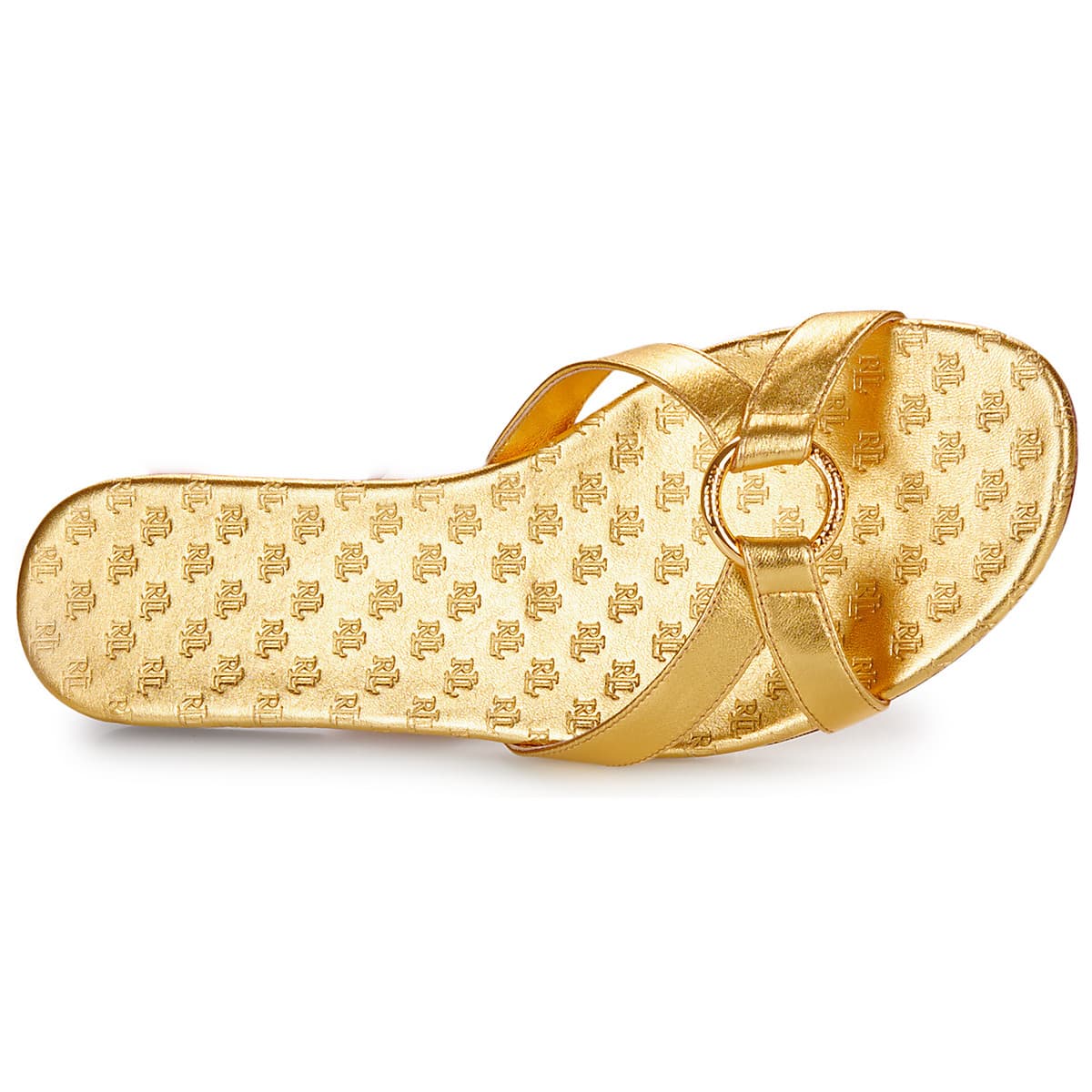 Women's Mules Lauren Ralph Lauren Gold