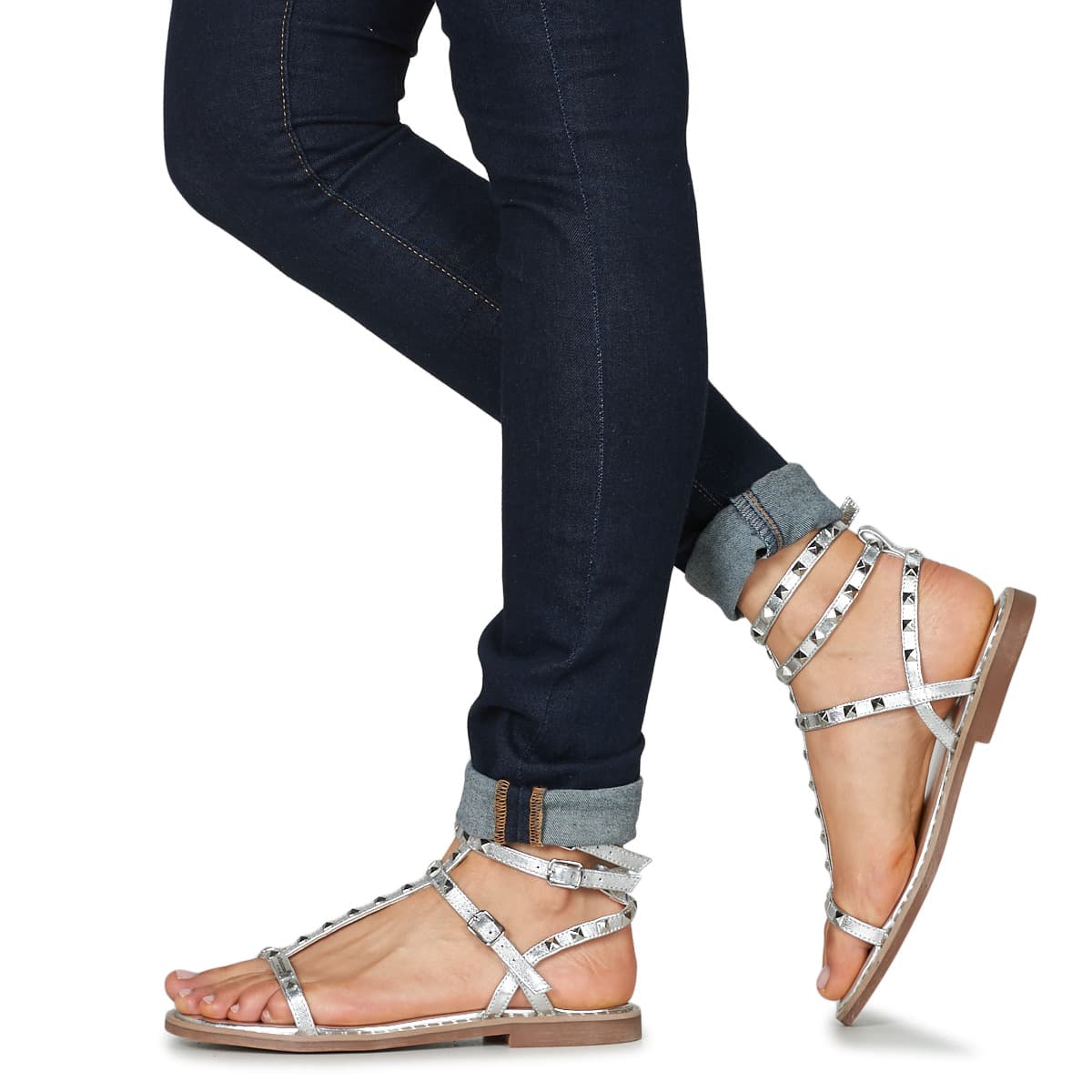 Women's Sandals Les Tropeziennes par M.Belarbi Silver