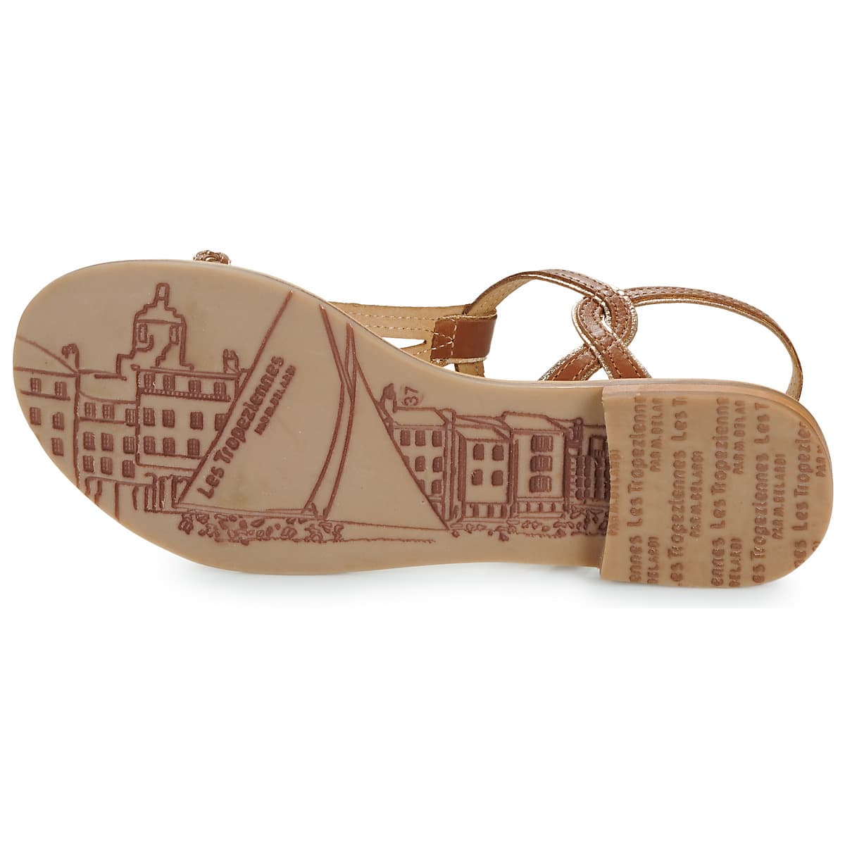 Women's Sandals Les Tropeziennes par M.Belarbi Brown