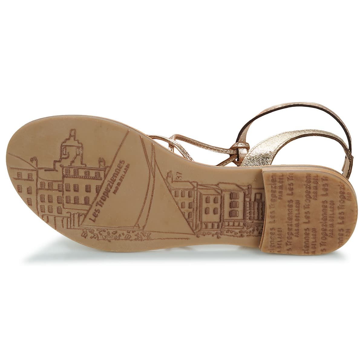 Women's Sandals Les Tropeziennes par M.Belarbi Gold