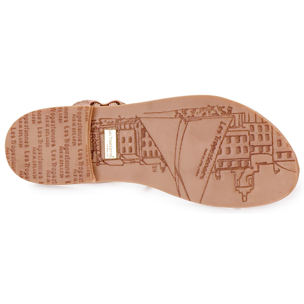 Women's Sandals Les Tropeziennes par M.Belarbi Gold