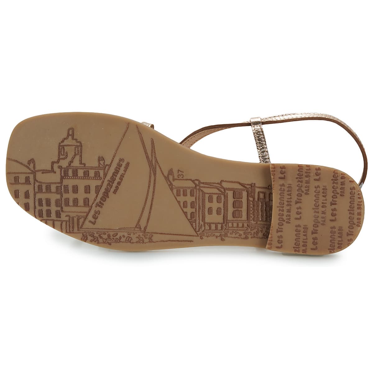 Women's Sandals Les Tropeziennes par M.Belarbi Gold