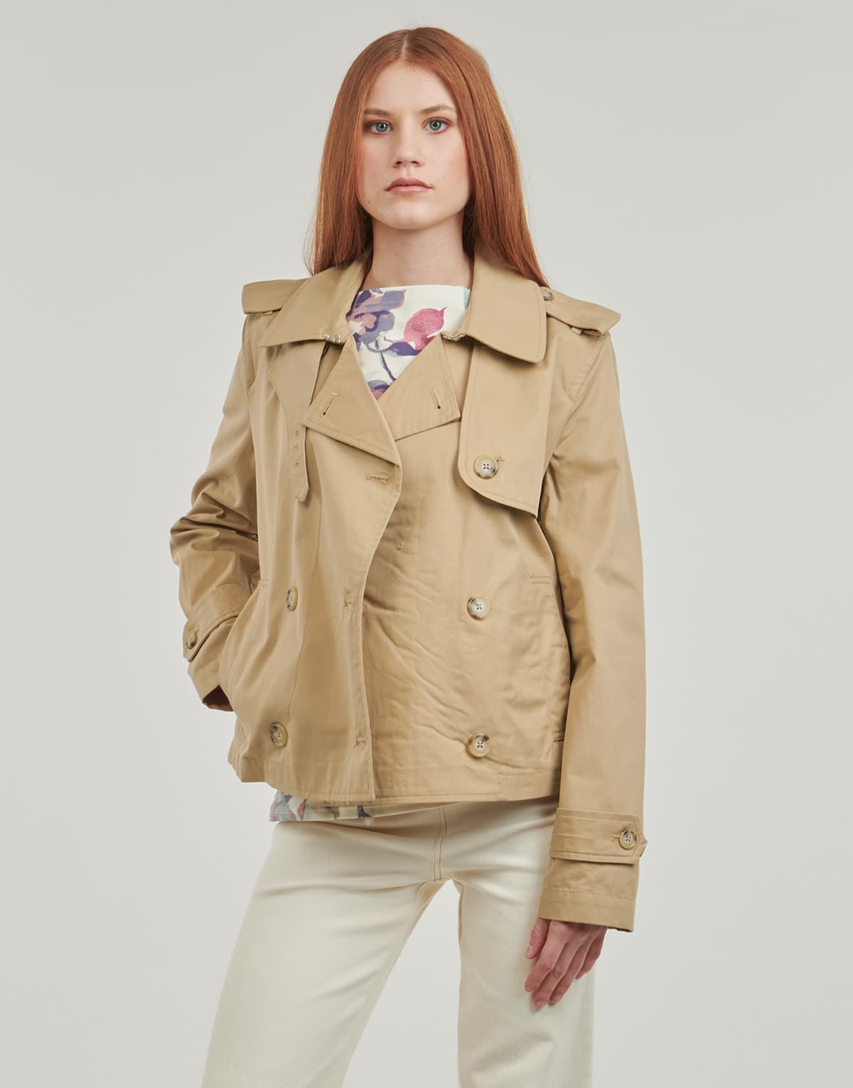 Women's Coats Lauren Ralph Lauren Beige