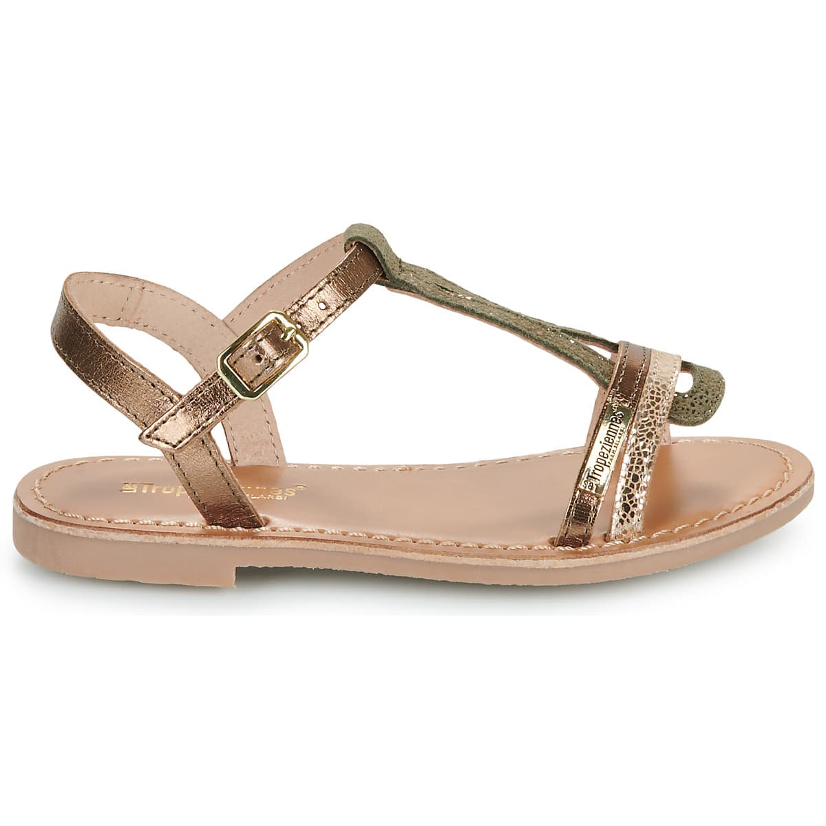 Girls' Sandals Les Tropeziennes par M.Belarbi Gold