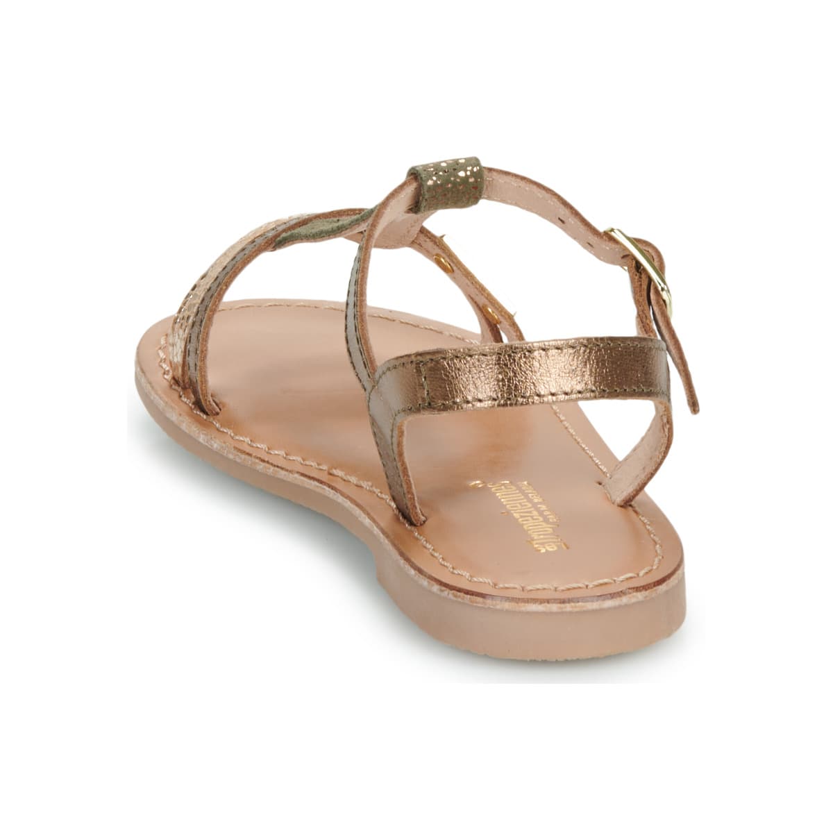 Girls' Sandals Les Tropeziennes par M.Belarbi Gold
