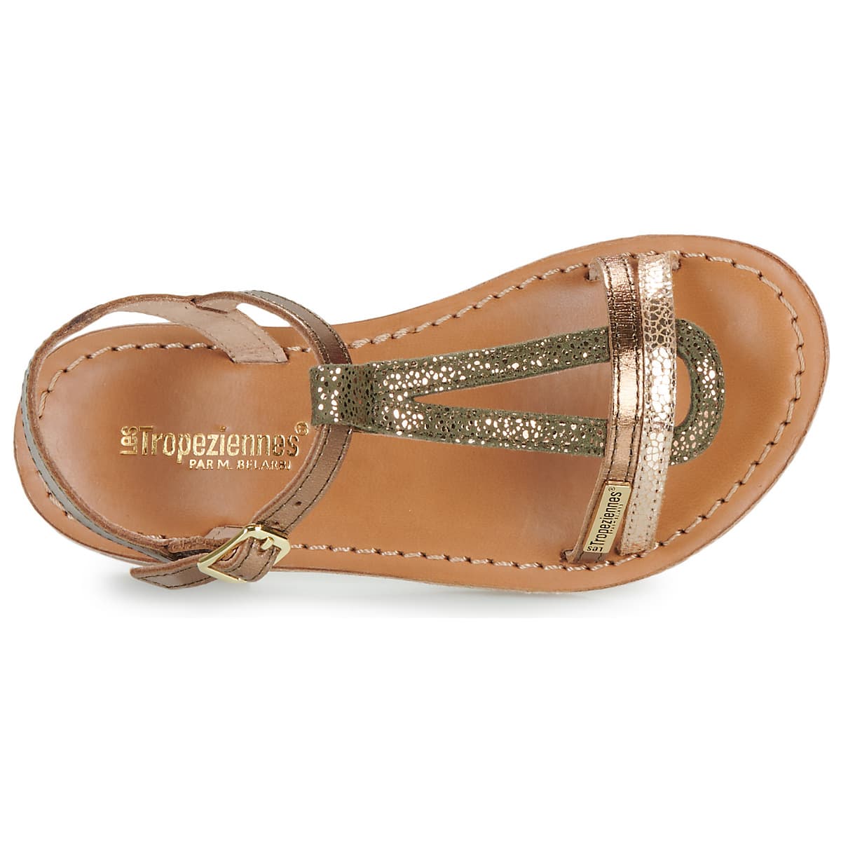 Girls' Sandals Les Tropeziennes par M.Belarbi Gold