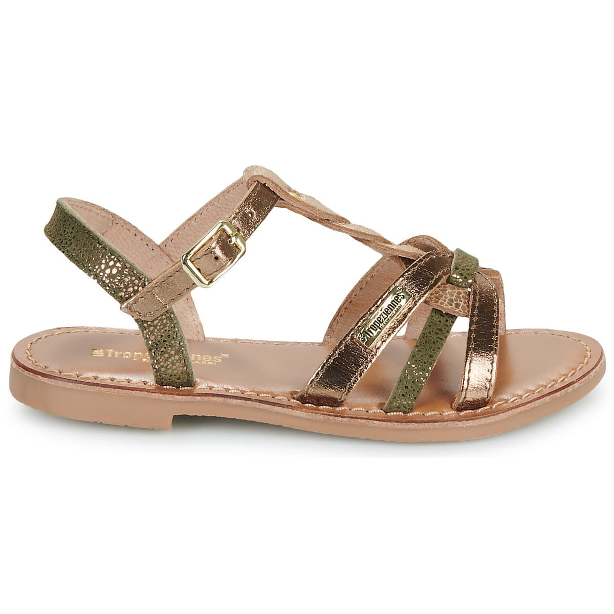 Girls' Sandals Les Tropeziennes par M.Belarbi Gold