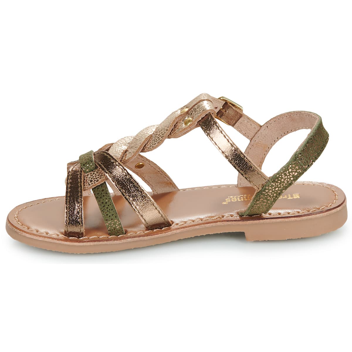 Girls' Sandals Les Tropeziennes par M.Belarbi Gold