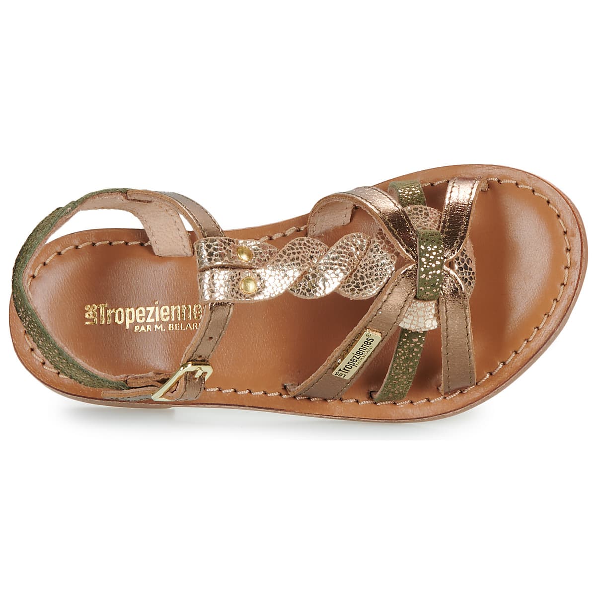 Girls' Sandals Les Tropeziennes par M.Belarbi Gold