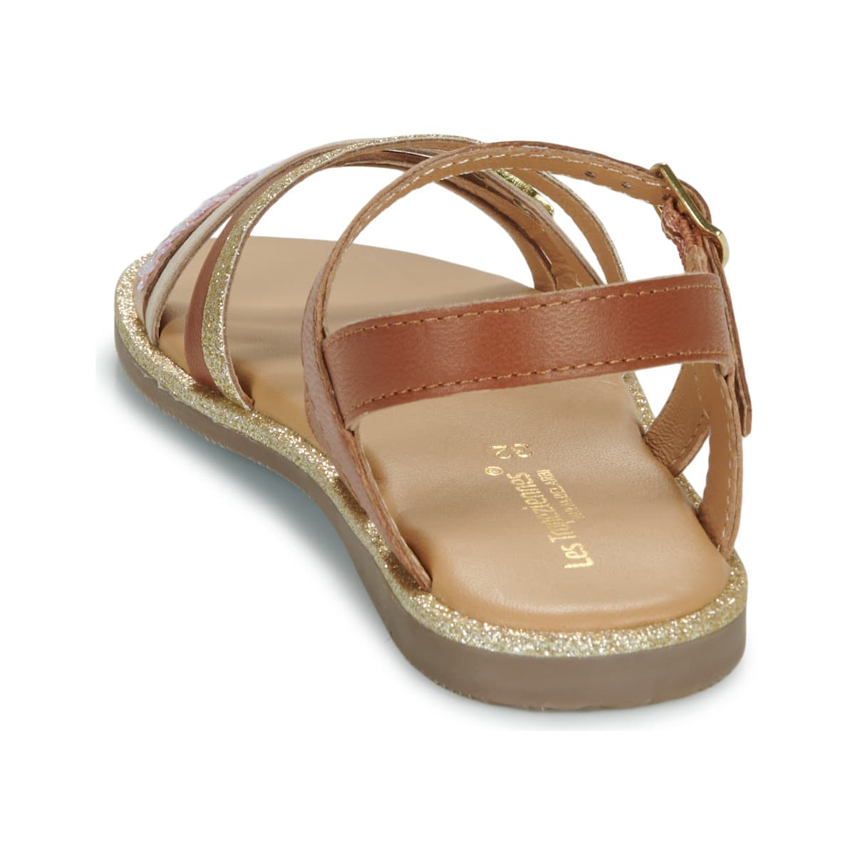 Girls' Sandals Les Tropeziennes par M.Belarbi Brown