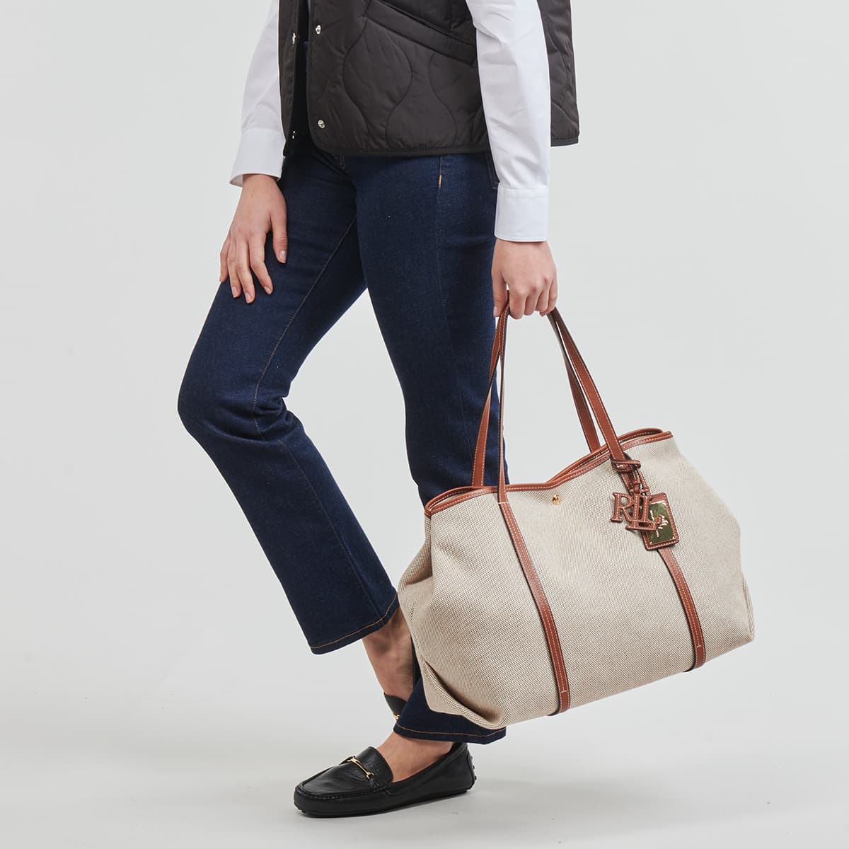 Women's Tote Bags Lauren Ralph Lauren Brown