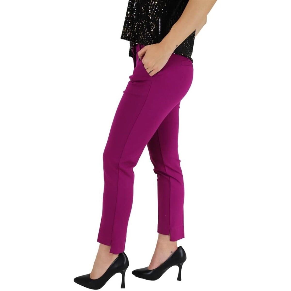 Women's Pants Zahjr Purple