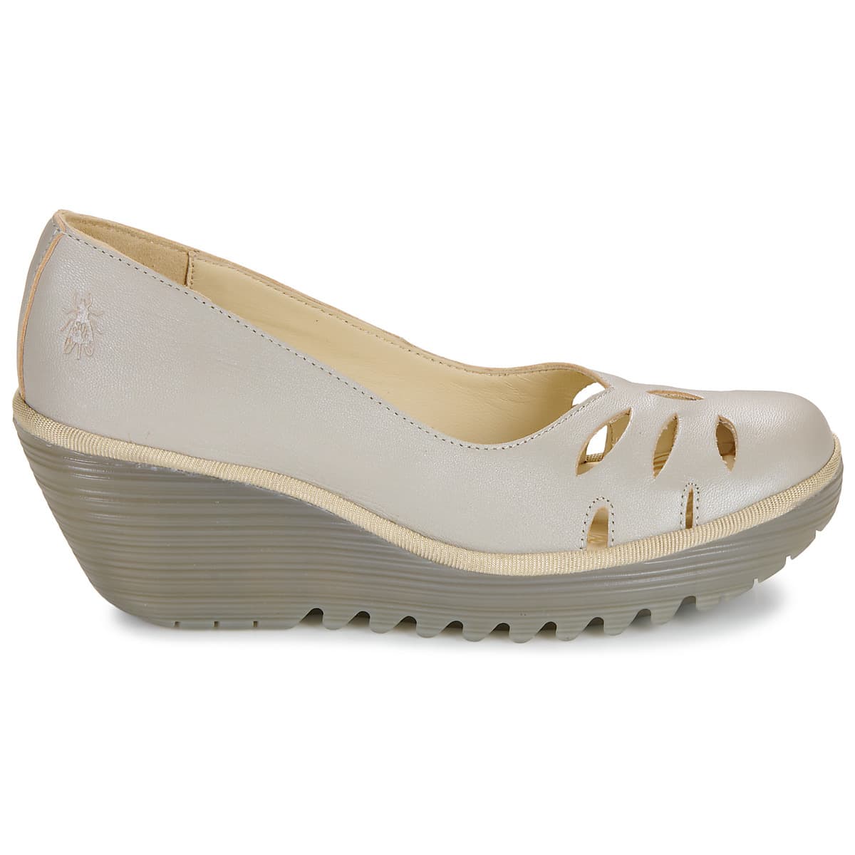 Women's Pumps Fly London Silver