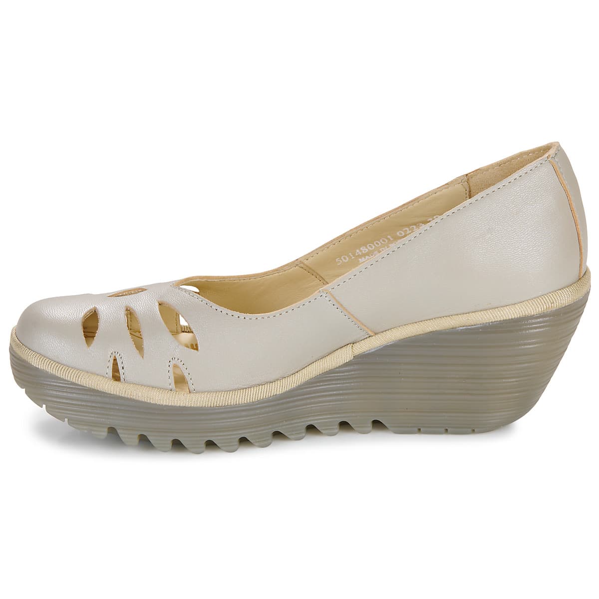 Women's Pumps Fly London Silver