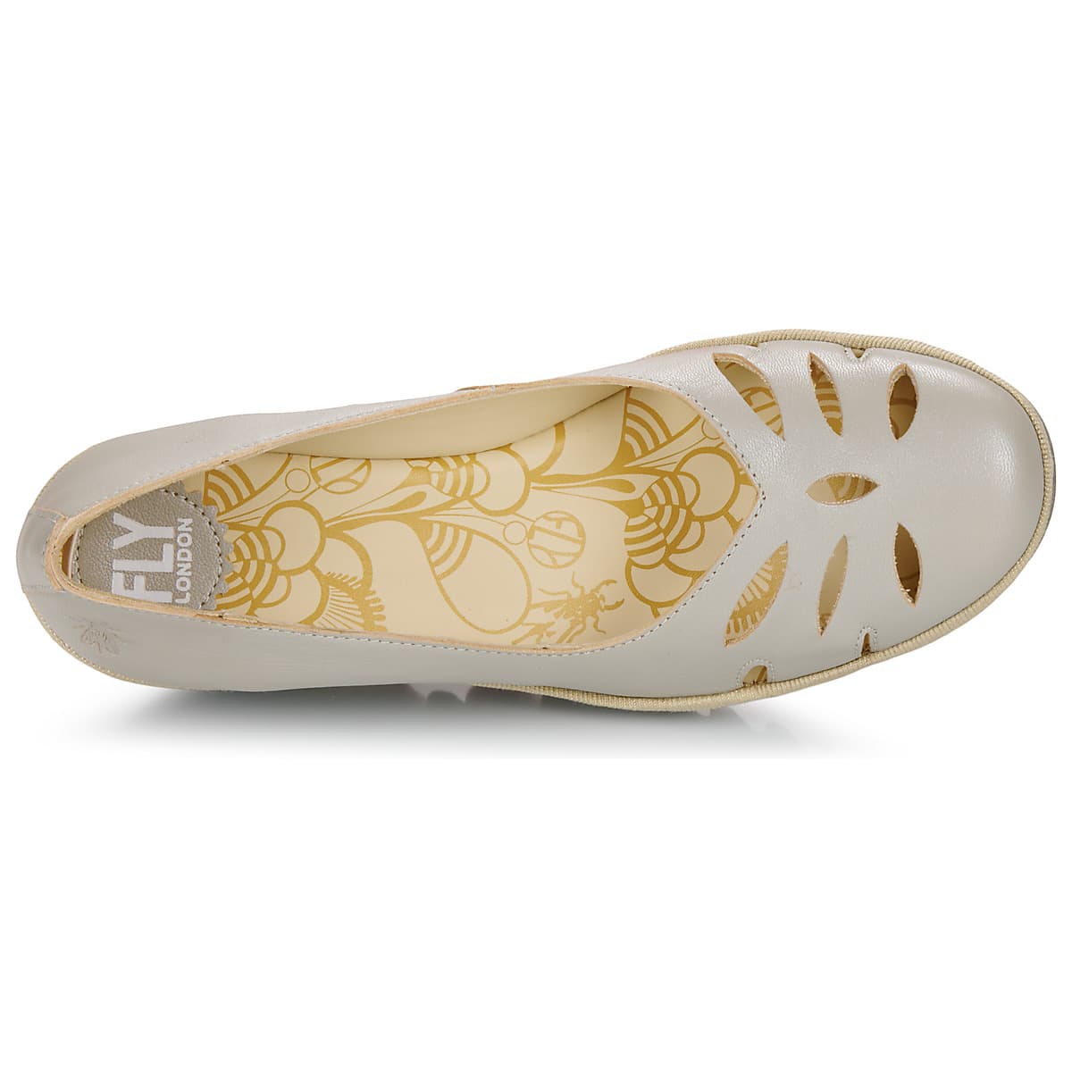 Women's Pumps Fly London Silver