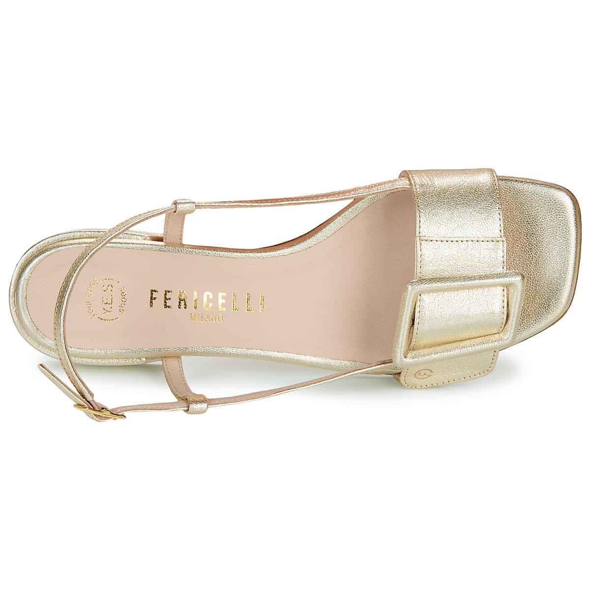 Women's Sandals Fericelli Gold