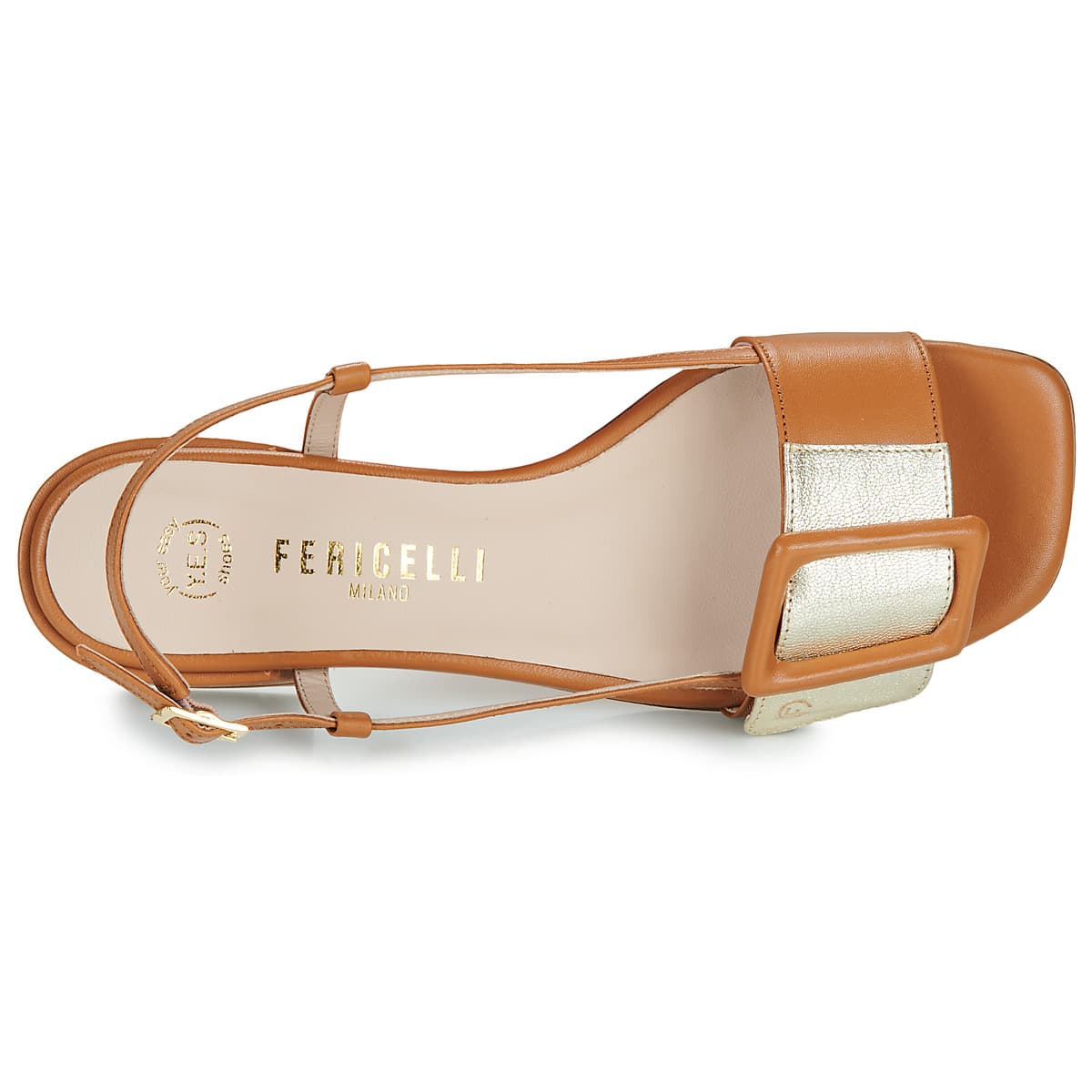 Women's Sandals Fericelli Brown