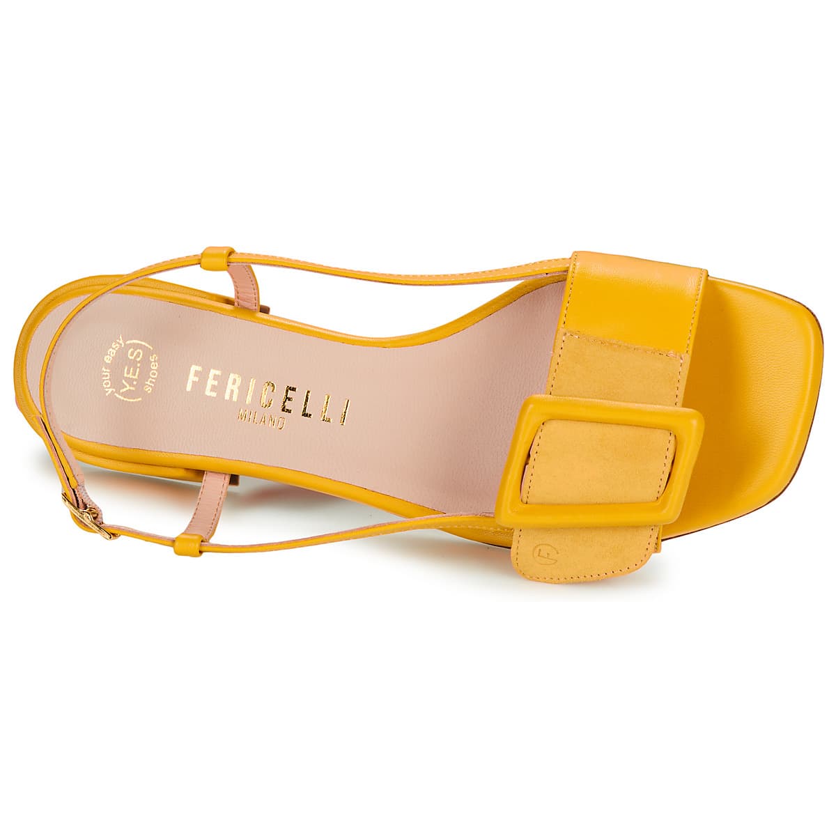 Women's Sandals Fericelli Yellow