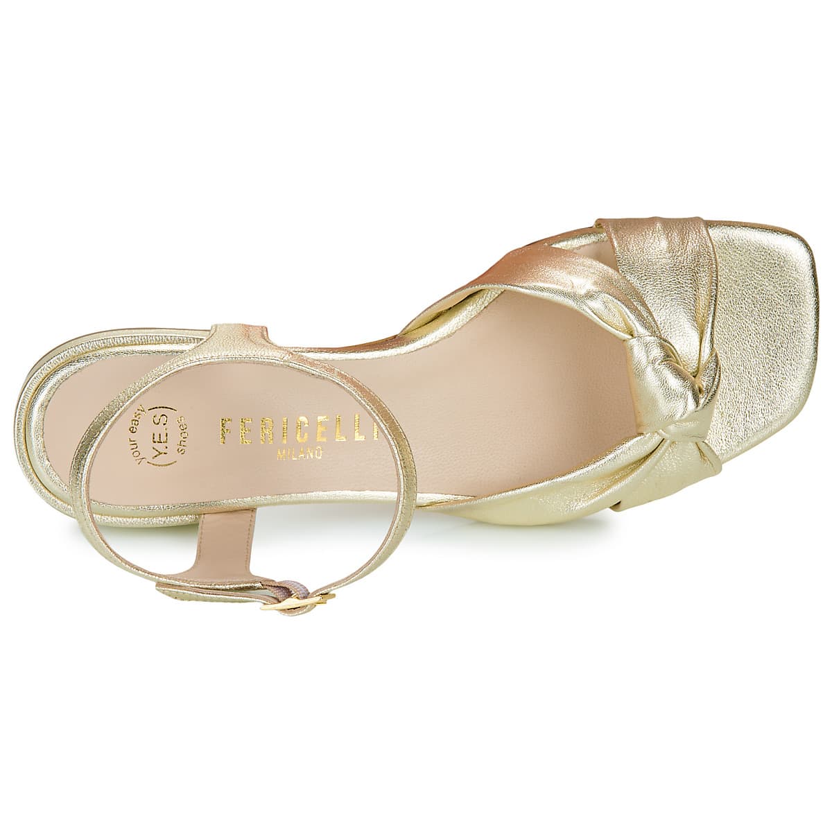 Women's Sandals Fericelli Gold
