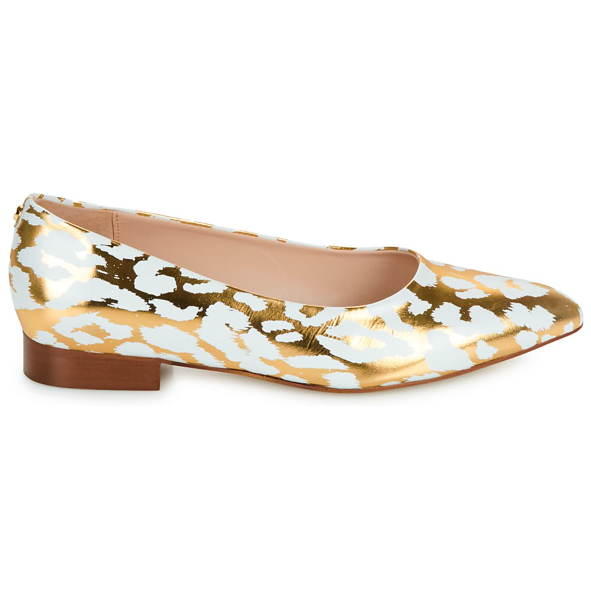 Women's Ballet Flats Fericelli Gold