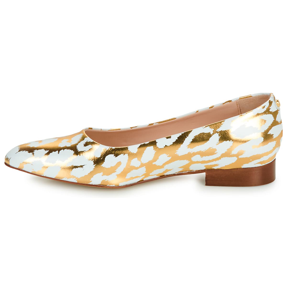 Women's Ballet Flats Fericelli Gold
