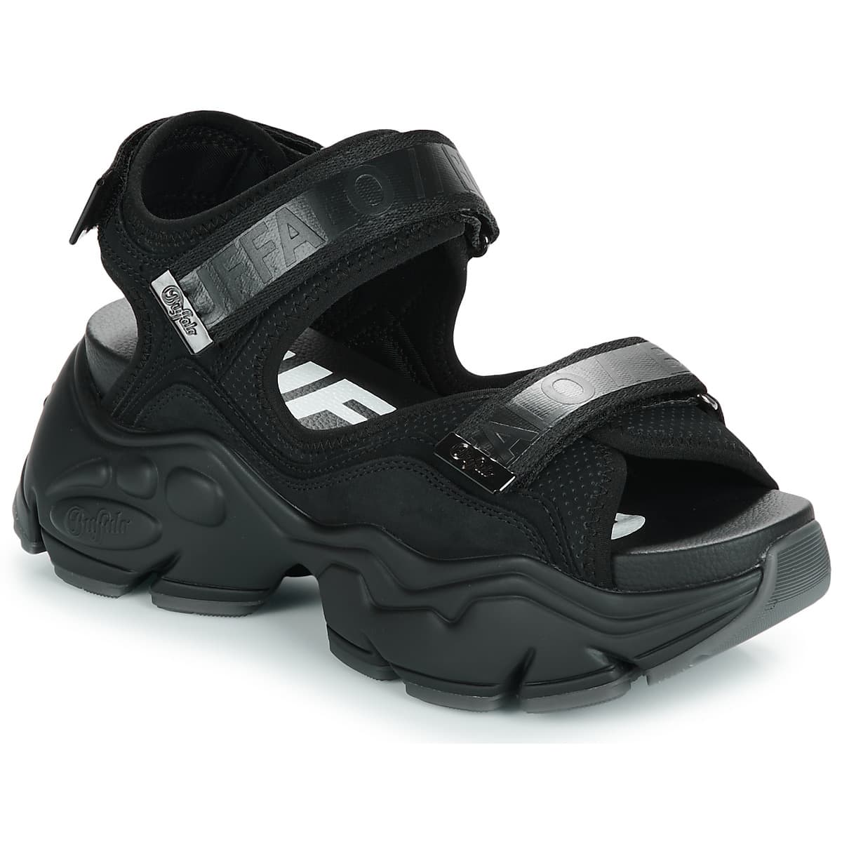 Women's Platforms Buffalo Black