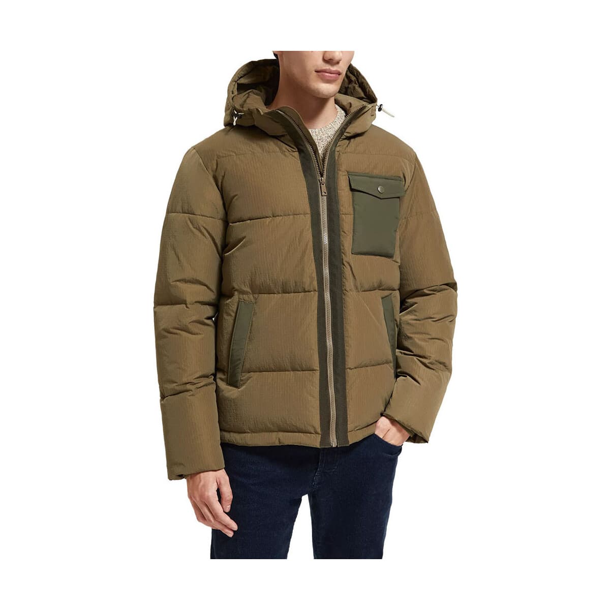 Χοντρό μπουφάν Scotch & Soda PUFFER JACKET MEN SCOTCH SODA