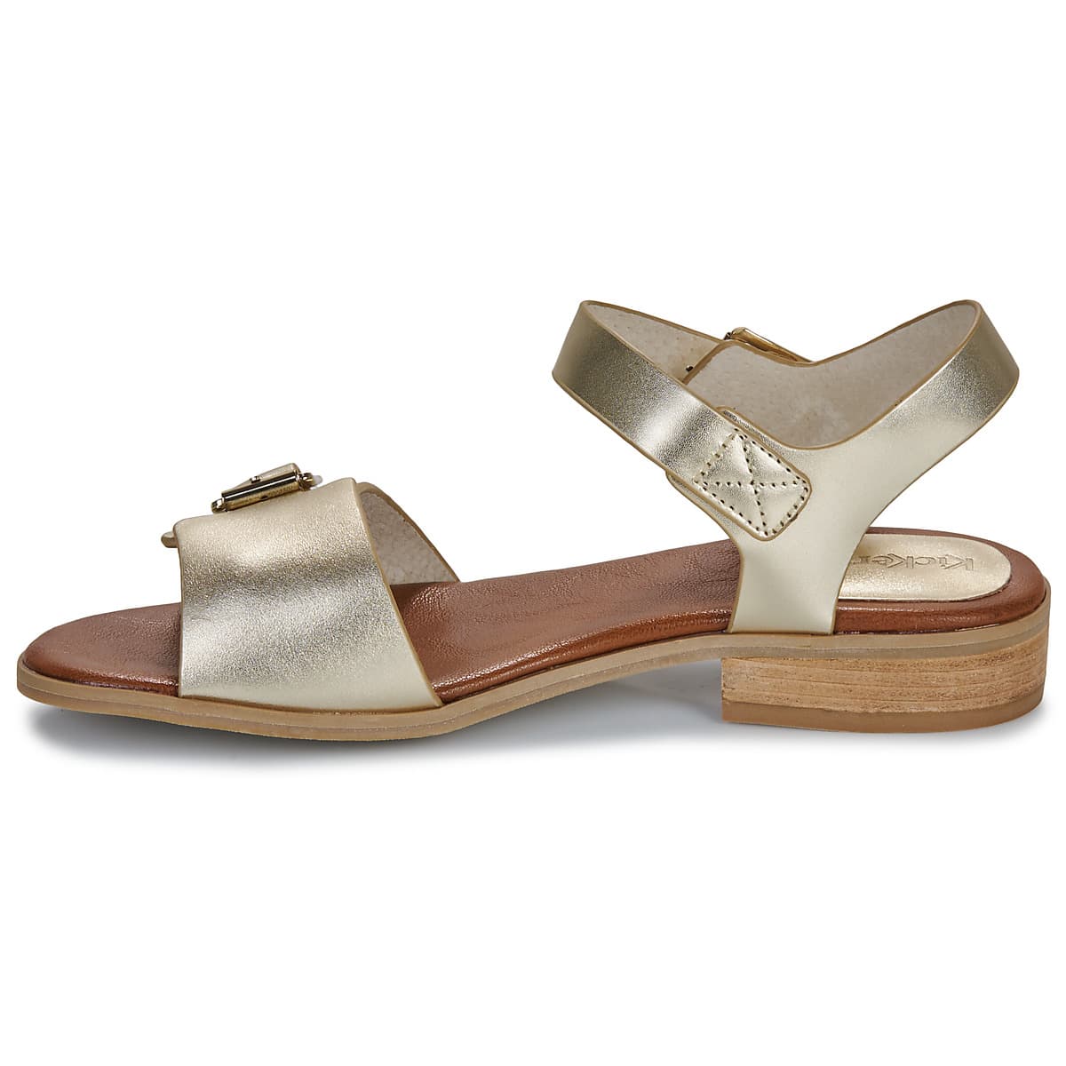 Women's Sandals Kickers Gold