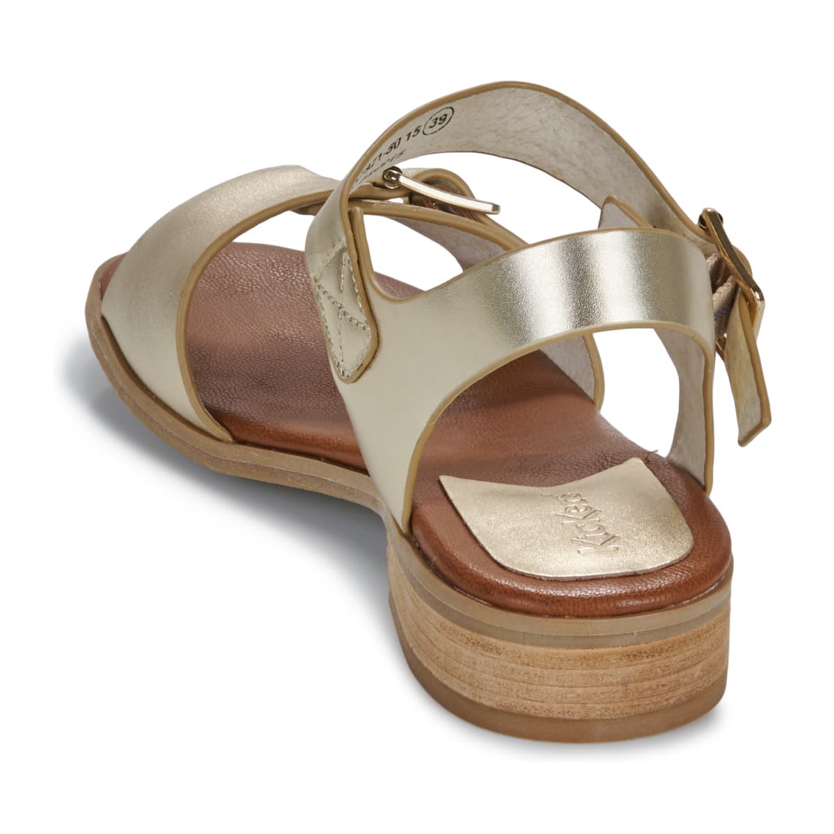 Women's Sandals Kickers Gold
