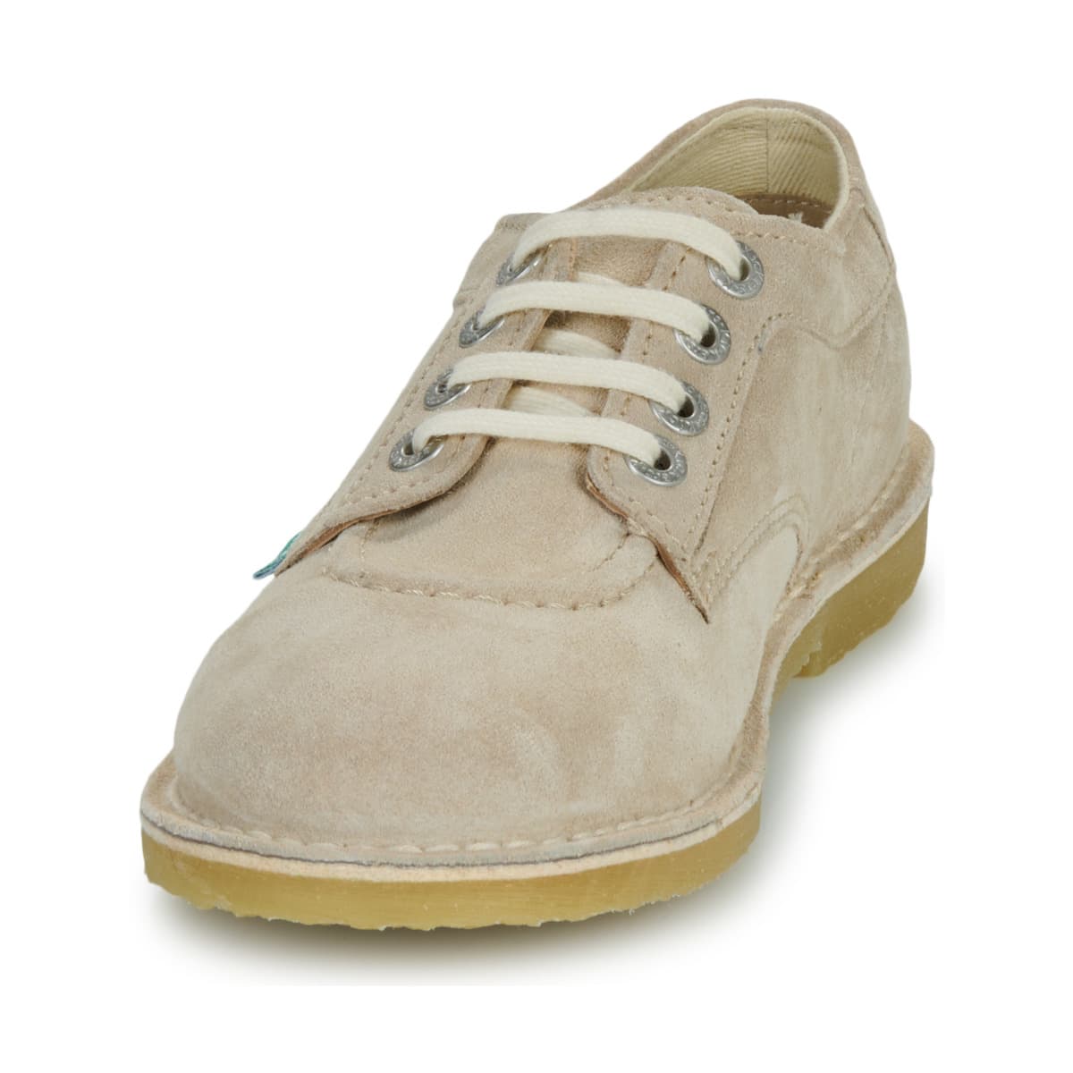 Women's Derby Shoes Kickers Beige