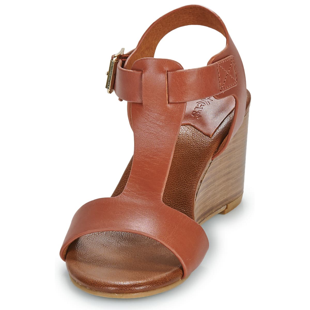 Women's Platforms Kickers Brown