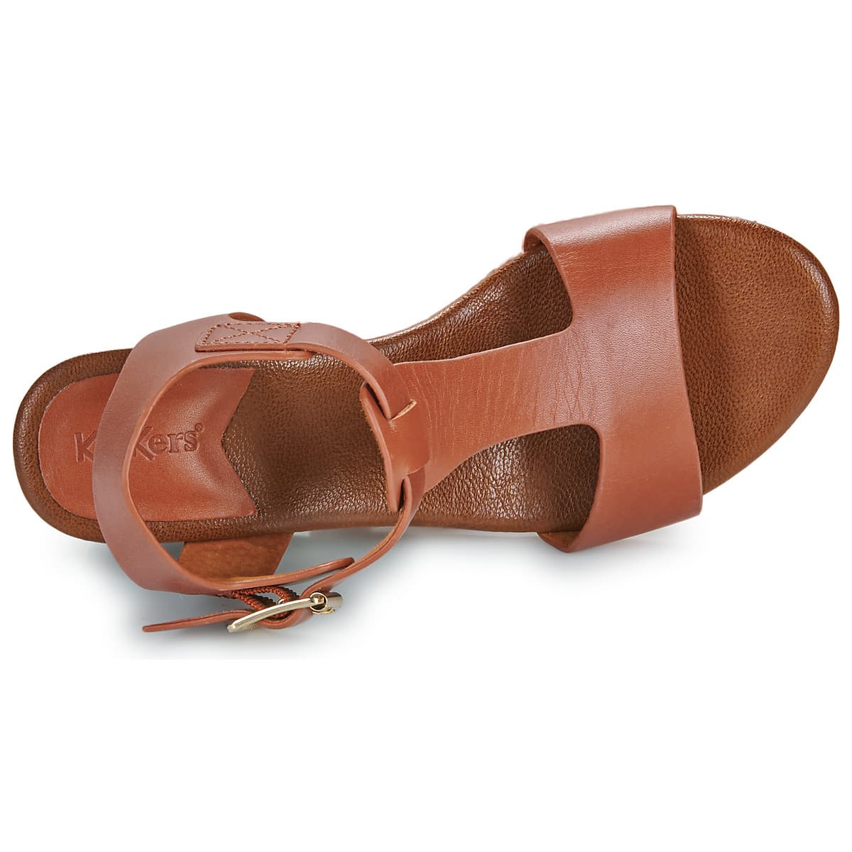 Women's Platforms Kickers Brown
