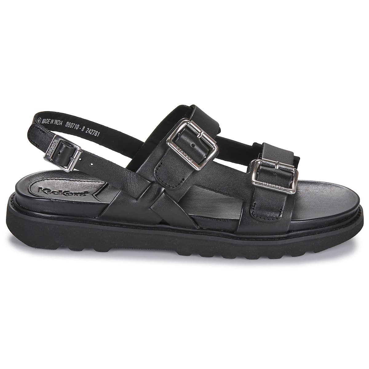 Women's Sandals Kickers Black