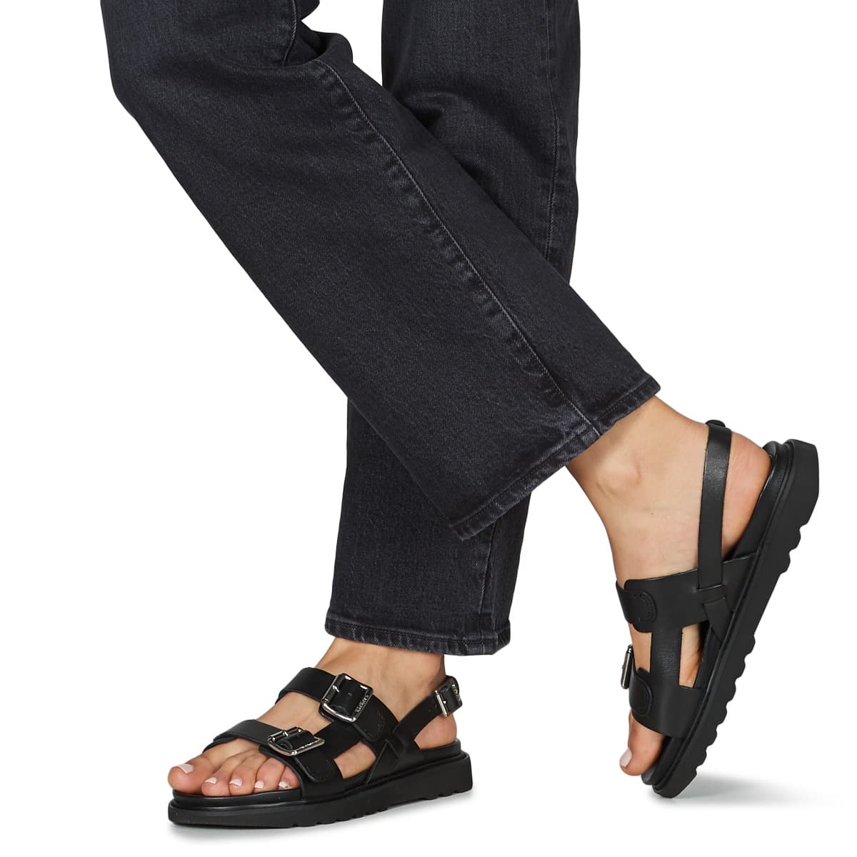 Women's Sandals Kickers Black