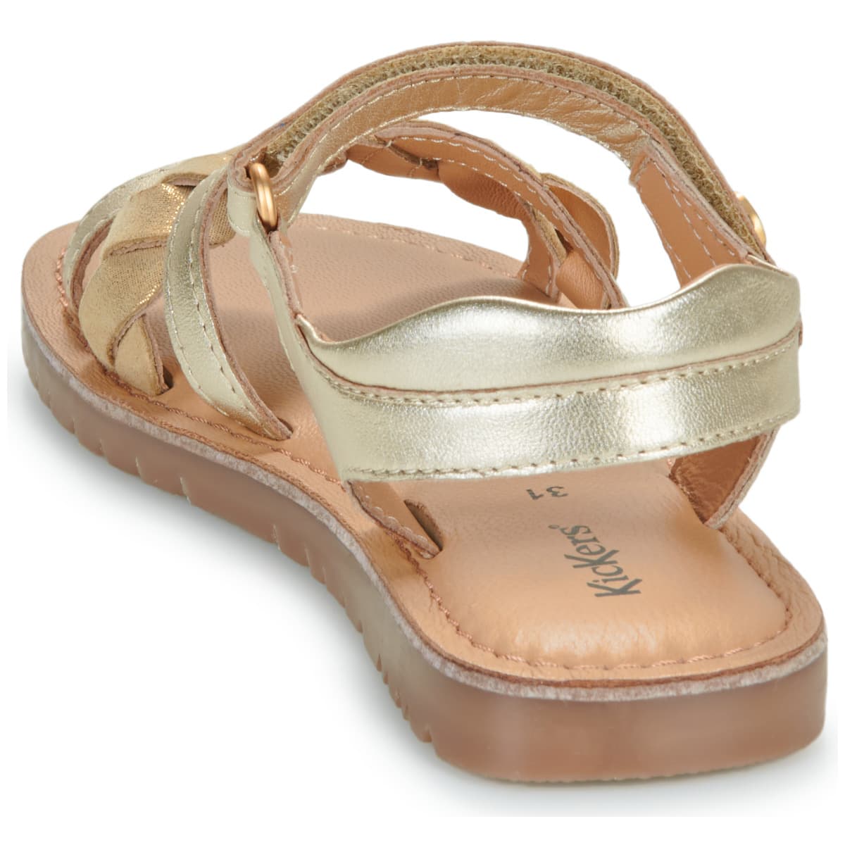 Girls' Sandals Kickers Gold
