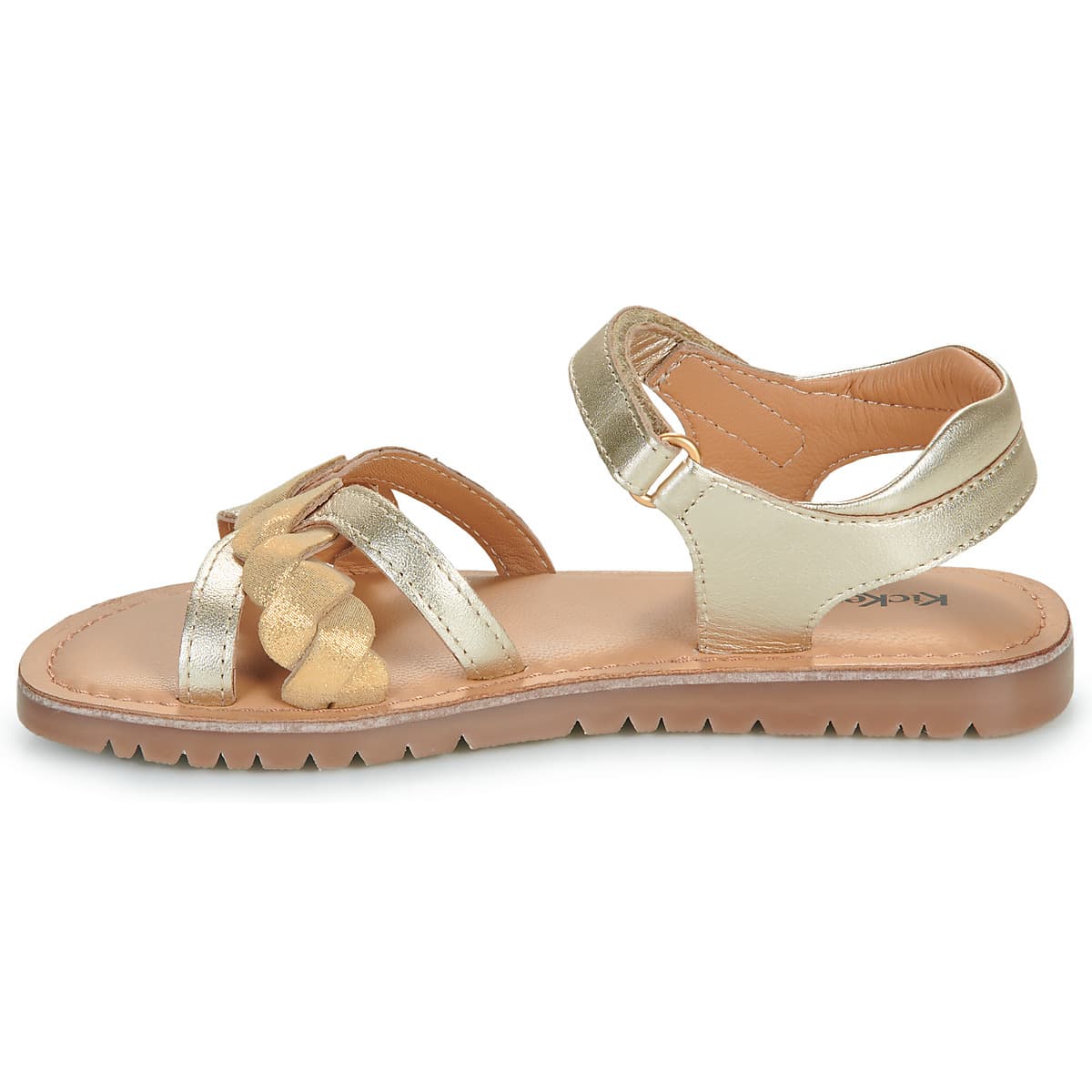 Girls' Sandals Kickers Gold