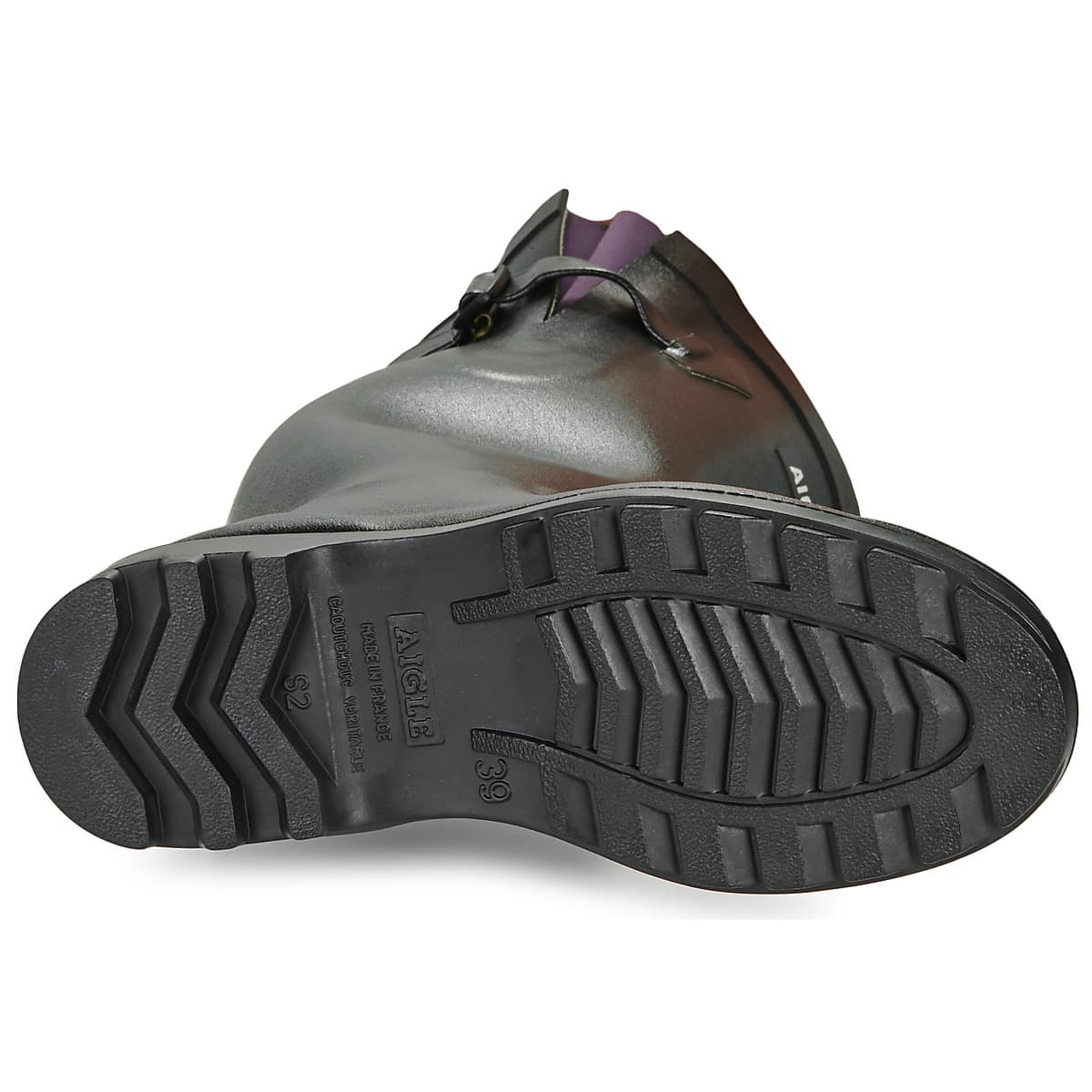 Women's Wellington Boots Aigle Black