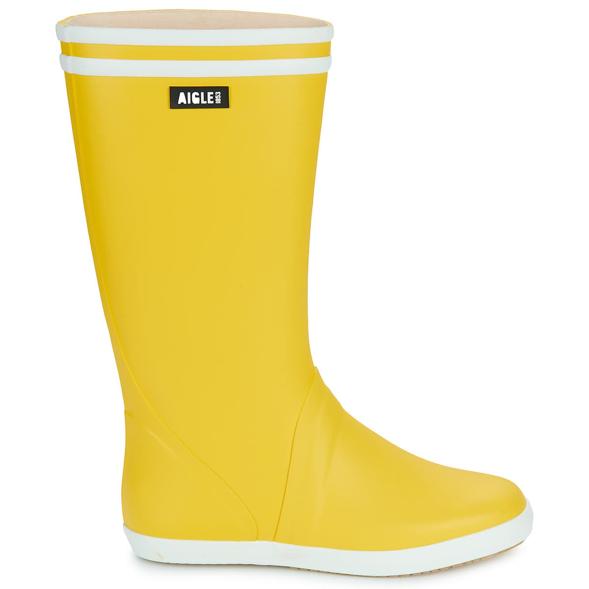 Men's Wellington Boots Aigle Yellow