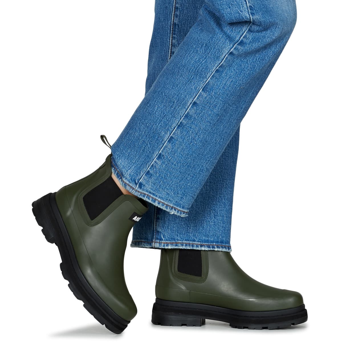 Women's Wellington Boots Aigle Green