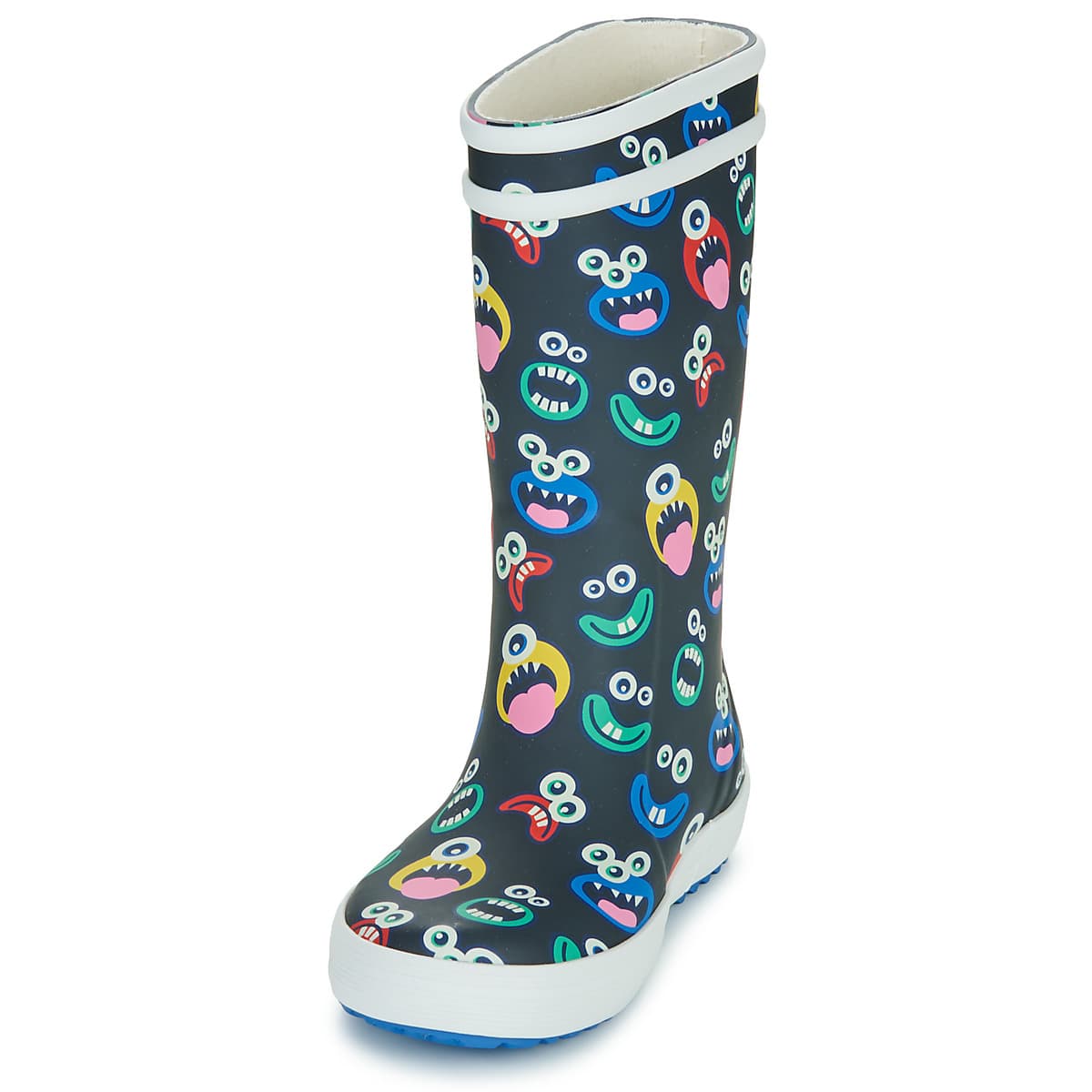 Boys' Wellington Boots Aigle Blue