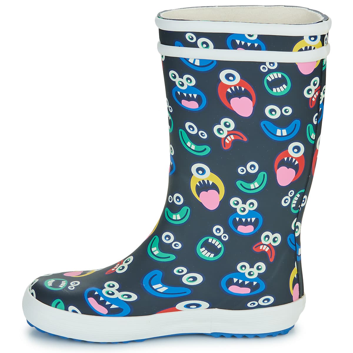 Boys' Wellington Boots Aigle Blue