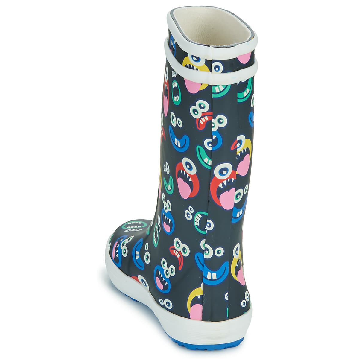 Boys' Wellington Boots Aigle Blue