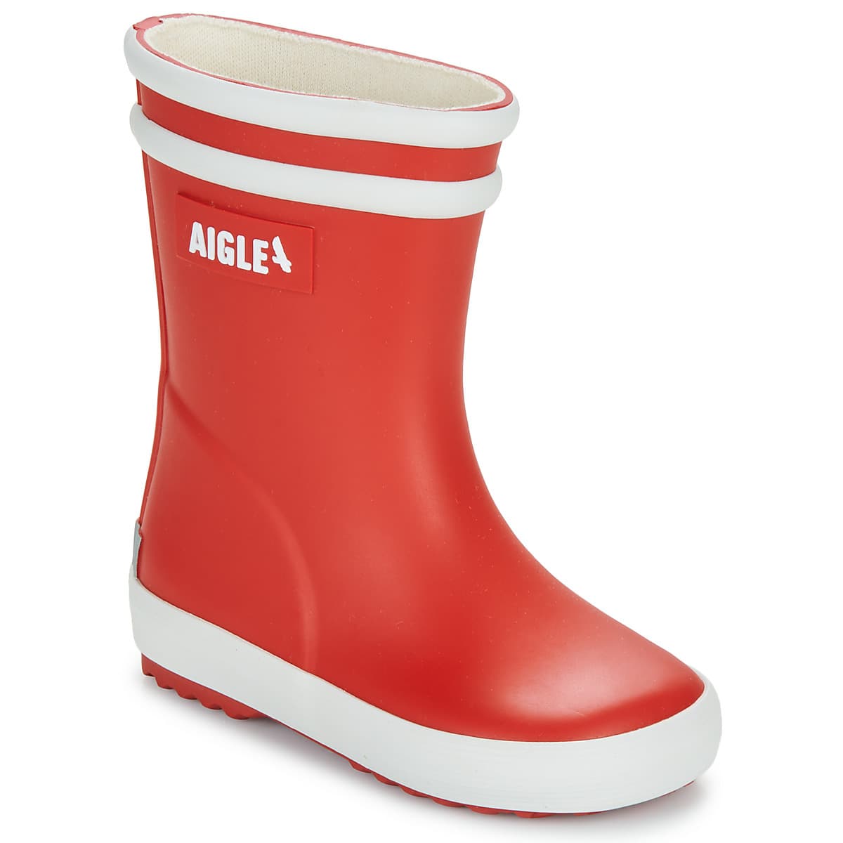 Girls' Wellington Boots Aigle Red