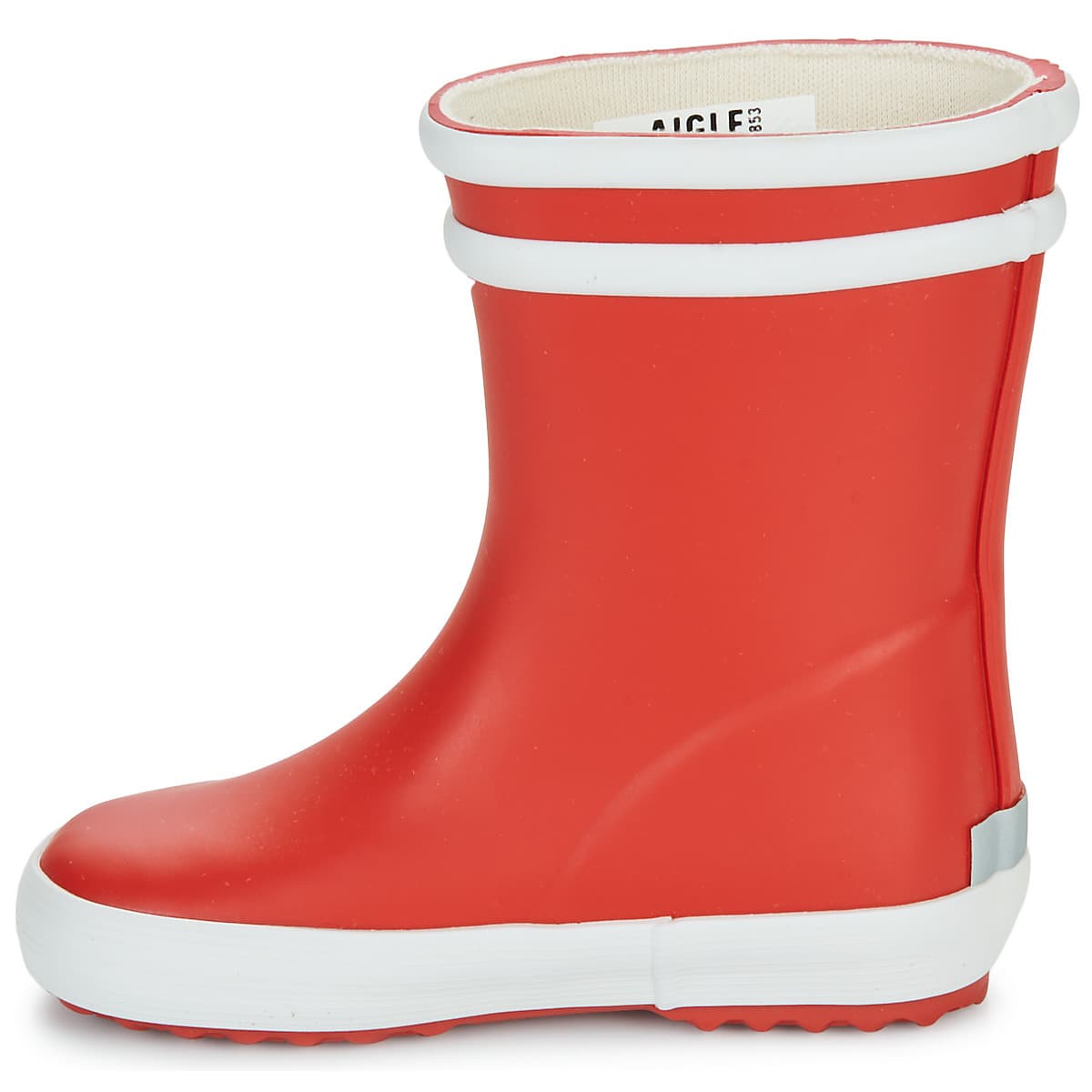 Boys' Wellington Boots Aigle Red